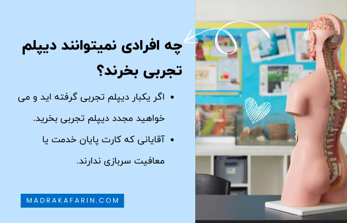 چه کسانی نمی توانند دیپلم تجربی بخرند؟