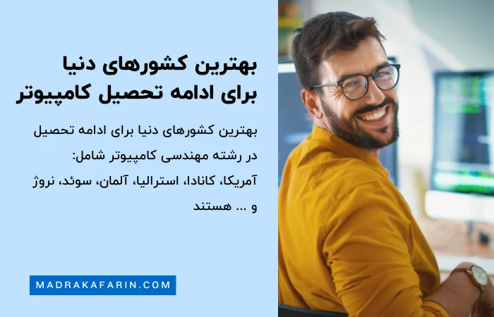 بهترین کشورها برای ادامه تحصیل با خرید لیسانس کامپیوتر